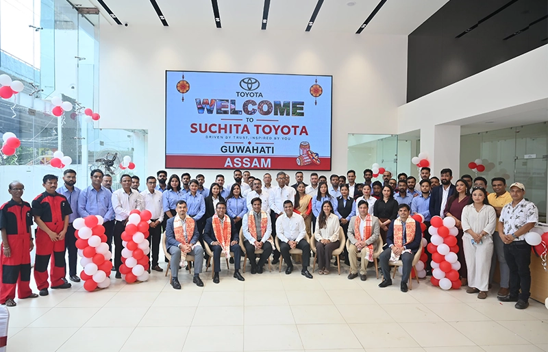 Toyota Kirloskar Motor Expands Presence in Assam, Inaugurates New Dealership in Guwahati