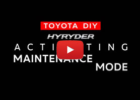 Maintenance Mode Activation – Hyryder 