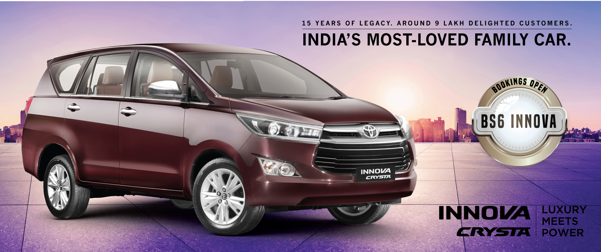 New Toyota Innova Price In India