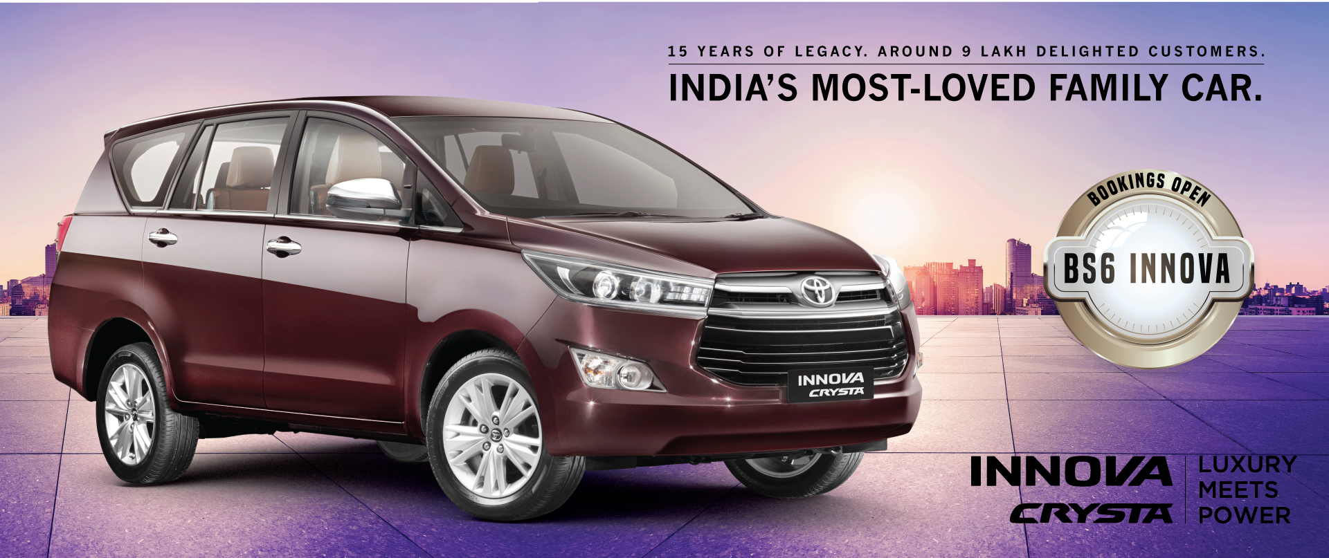 Top Model Innova Crysta Price In India