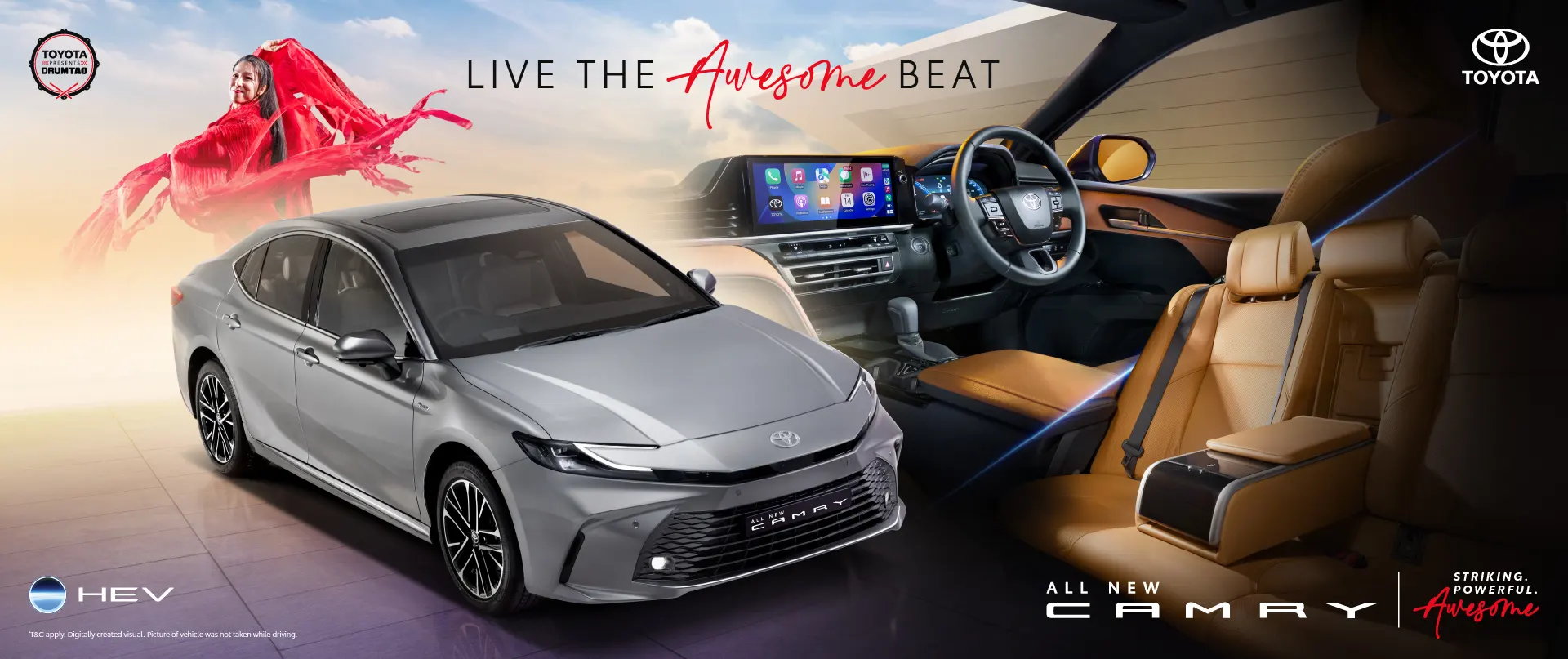 Camry Product Drum Tao Banner