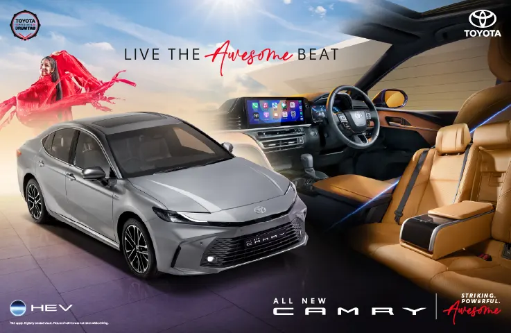 Camry Test Drive Image